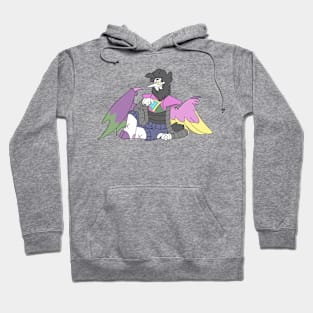 Sitting Sneo Hoodie